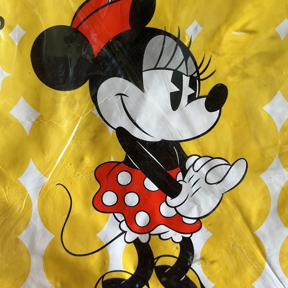 Vtg DISNEY Minnie Mouse Adult Poncho FLORIDA 100% Waterproof Vinyl Cartoom NEW - Picture 2 of 8